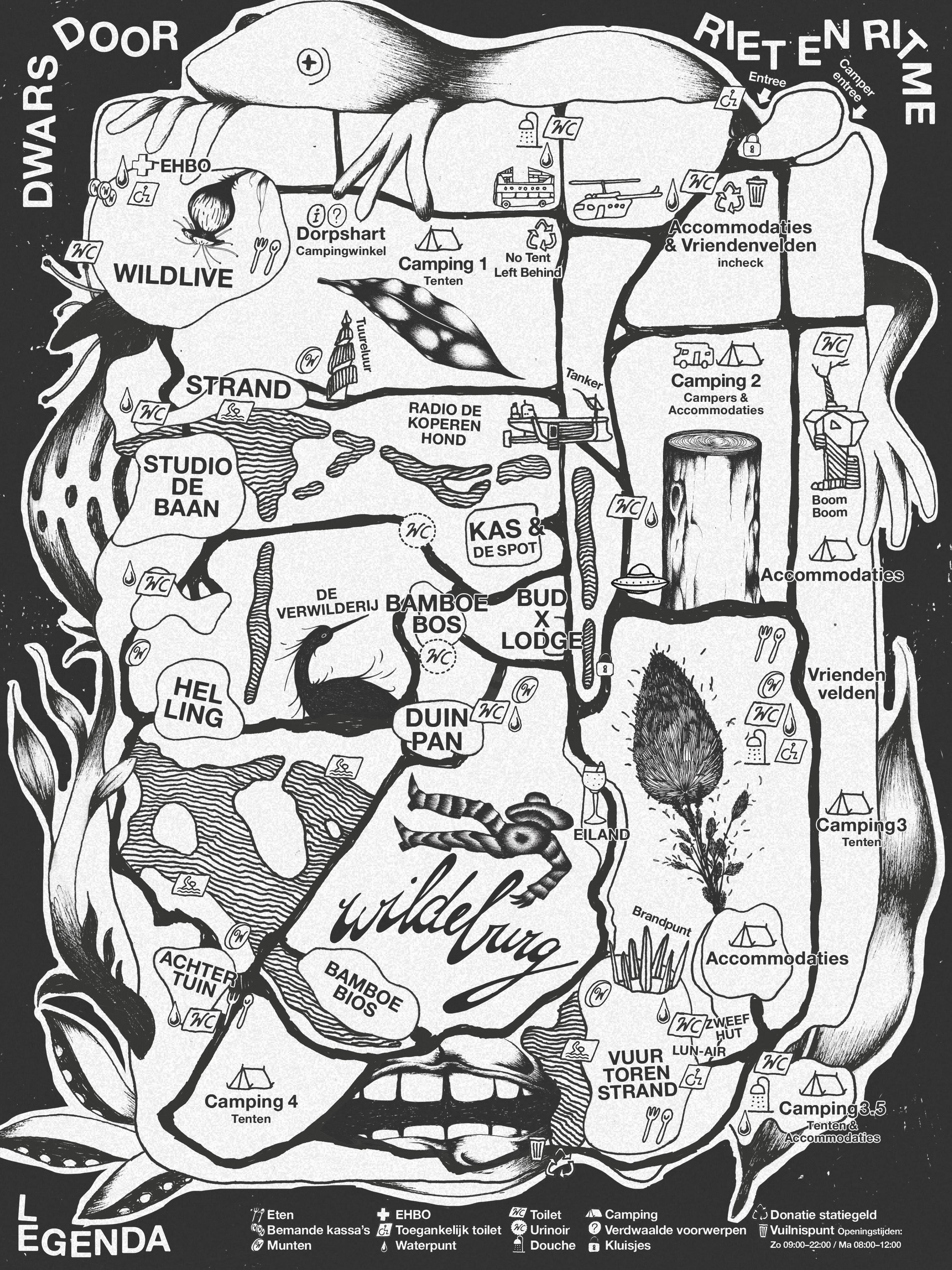 Wildeburg plattegrond